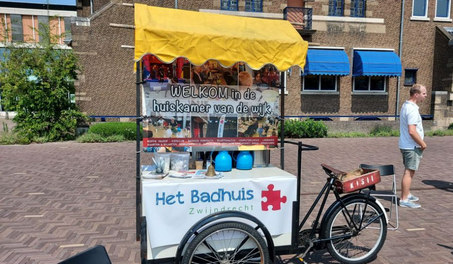 Pioniersplek in Zwijndrecht een echte 'huiskamer voor de wijk'