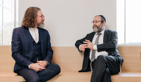 Rabbijn en predikant in gesprek over de verwantschap tussen joden en christenen