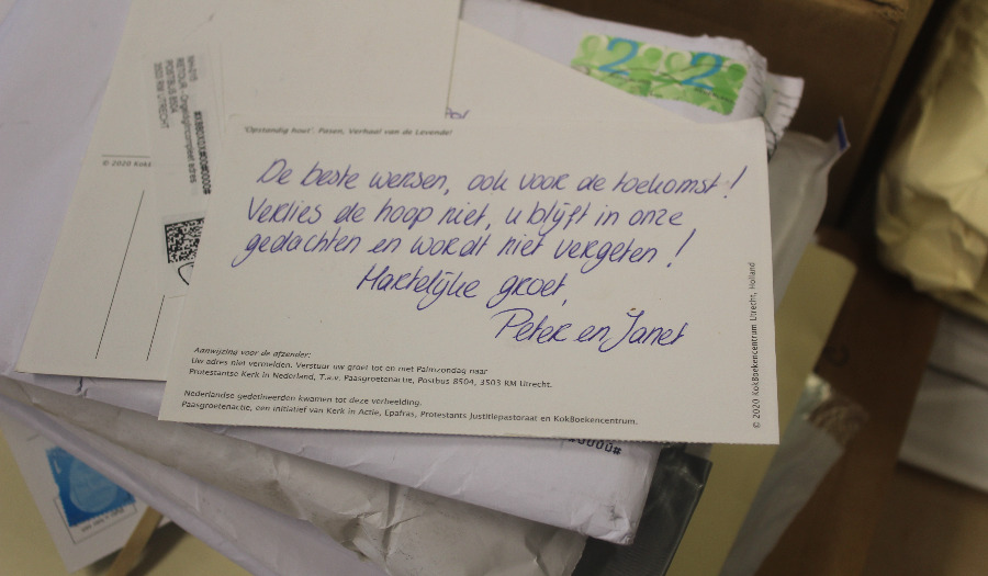 Paasgroetenactie 2026: stuur gedetineerden een bemoedigende groet met Pasen 