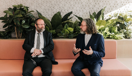 Rabbijn en predikant in gesprek over de komst van de Messias