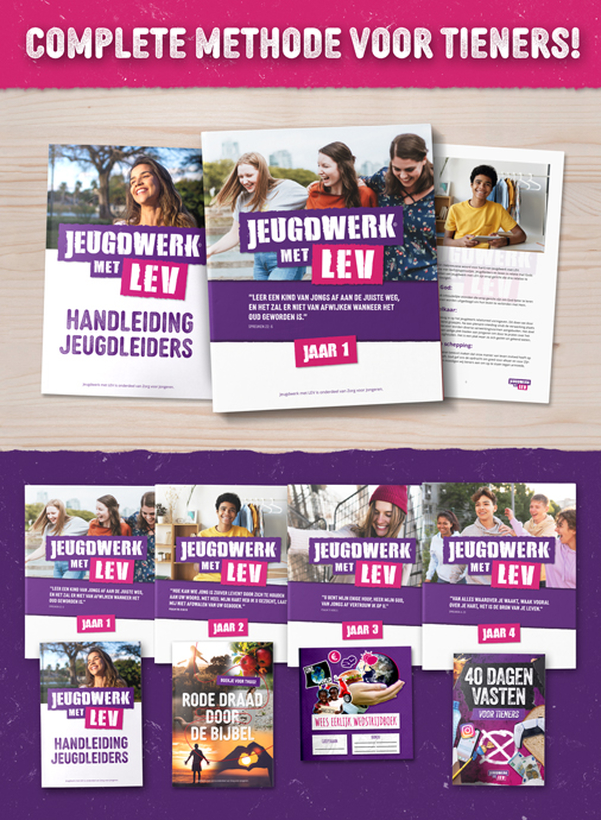 Jeugdwerk met lev