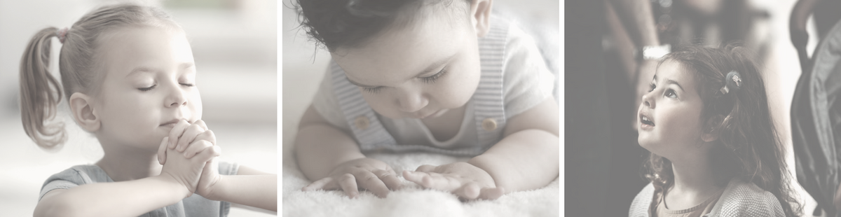 bidden met peuters kleuters