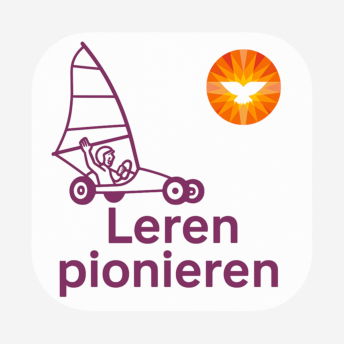 Icoon app Leren Pionieren